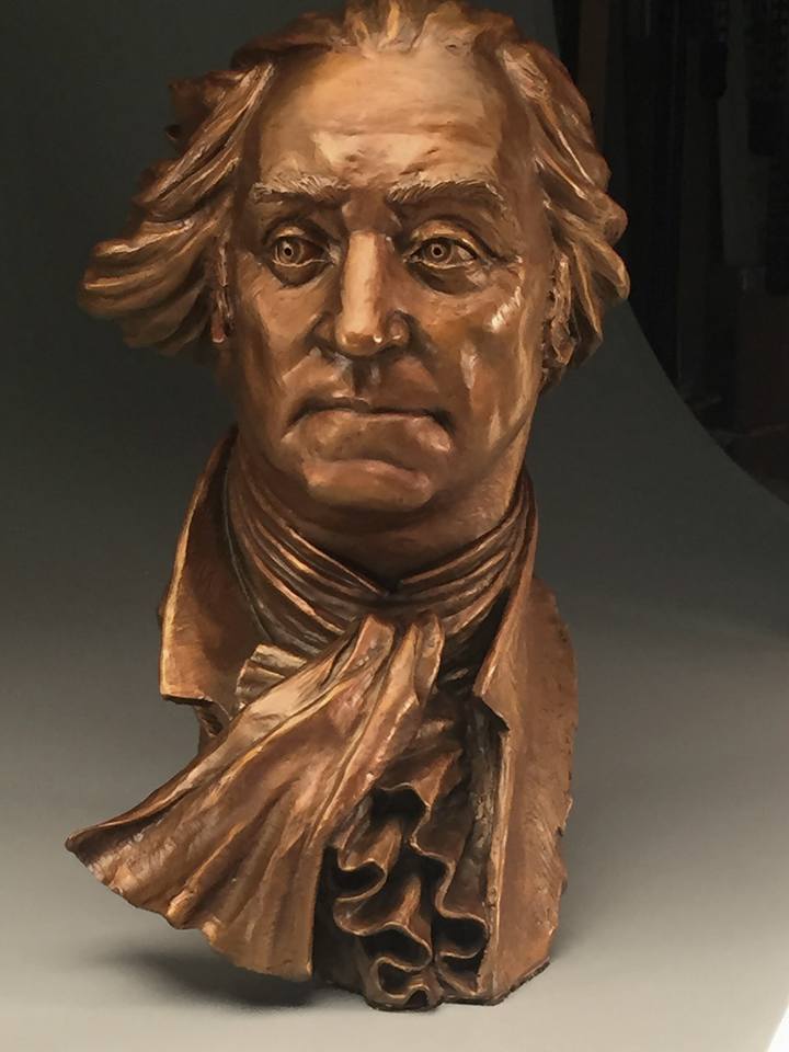 Father of His Nation - A Bronze Portrait of President George Washington