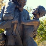 The full-size Home Safe monument