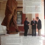 Article discussing the unveiling of the Dr. Smith statue on the FMU campus