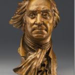 Bronze Bust of President George Washington - Father of His Nation