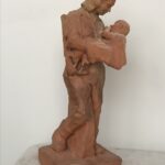 Woman with baby – very early piece