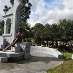 WWII Monument – soldier from left